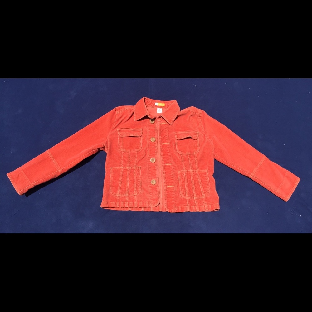 Tulle Plus Corduroy Jacket